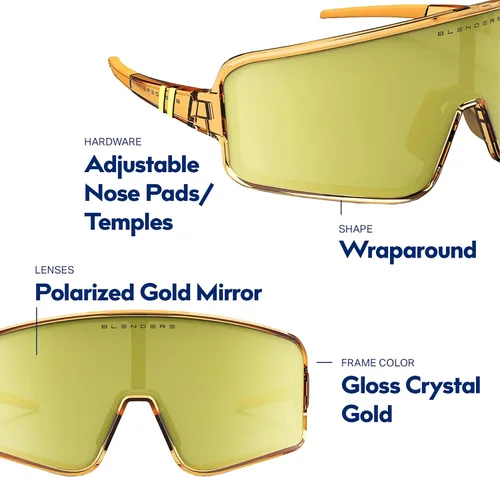 Miniatura 103 de Blenders Eyewear Eclipse X2 - Gafas de sol polarizadas - Lente envolvente - 100% protección UV - Para hombres y mujeres
