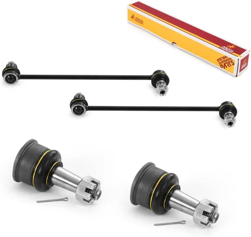Miniatura 130 de Metrix Premium Chassis Parts - Juego de 4 piezas de articulación de rótula superior y barra estabilizadora delantera para Ford Ranger RWD 1998-2011