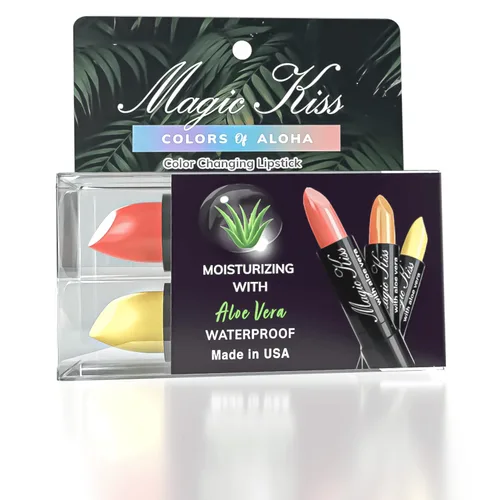 Miniatura 13 de Magic Kiss Juego de pintalabios mate que cambia de color, hidratante nutritivo de larga duración, bálsamo labial mágico que cambia