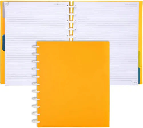 Miniatura 40 de Talia - Cuadernos de notas con tapas, planificador, personalizables, (Azul de Verano, Junior (5.5 pulgadas x 8.5 pulgadas)) Azul verano