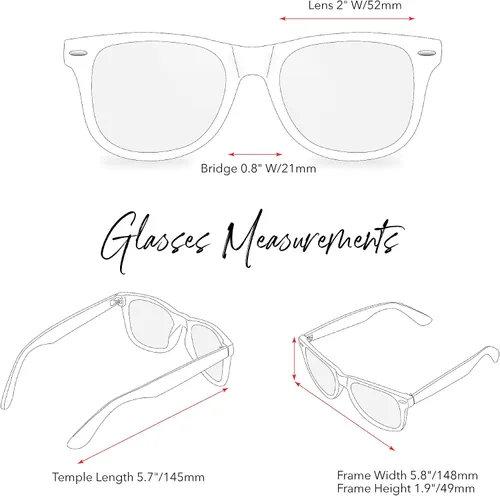 Miniatura 5 de LEICO FASHION Lentes transparentes sin receta retro para hombres y mujeres lentes falsos para disfraz de cosplay