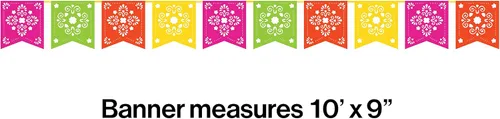 Miniatura 2 de Creative Converting 324356 Invitación plegable con temática de serape