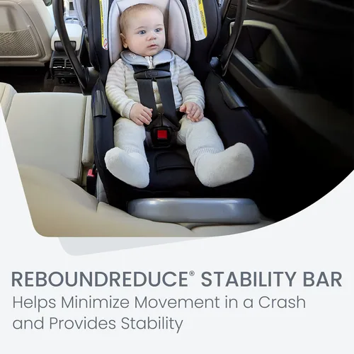 Miniatura 7 de Britax Willow S Asiento de automóvil para bebés con Base Alpine, Tecnología ClickTight, Asiento de automóvil orientado hacia atrás con Sistema Ónix