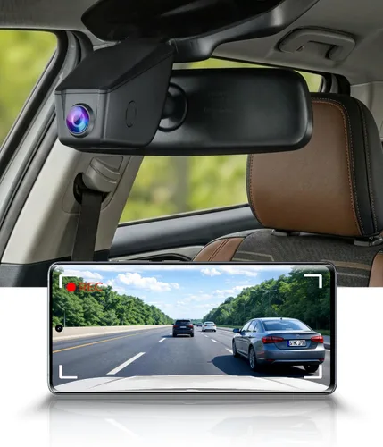 Miniatura 8 de Fitcamx Adaptación de la cámara de tablero delantera 2K+trasera 1080P para Ford Maverick 2022-2026 (alimentado desde OBD/caja de fusibles), aspecto