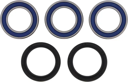 Miniatura 6 de All Balls Racing 25-1250 Kit de juntas de rodamiento de rueda compatible con/reemplazo para Honda Suzuki