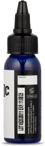 Miniatura 2 de Dynamic - Tinta de tatuaje, varios tamaños y colores, 1 Ounce, Azul
