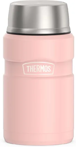 Miniatura 18 de THERMOS Stainless King Vacuum-Insulated Food Jar with Spoon, 16 Ounce, Matte Army Green