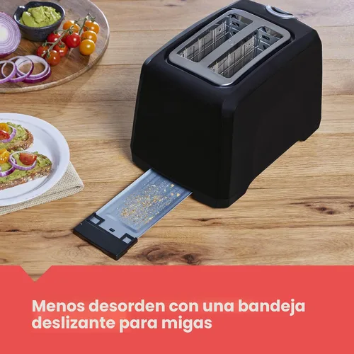 Miniatura 6 de Tostadora de ranura extra ancha de 2 rebanadas