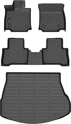 Miniatura 9 de Alfombrillas y revestimiento para maletero para Jeep Grand Cherokee L 2021-2025 (6 pasajeros, sin consola central) con respaldo, revestimientos