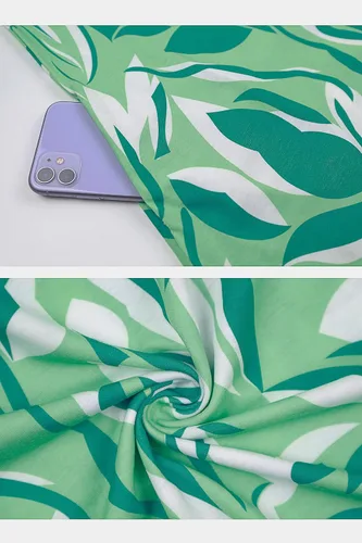 Miniatura 123 de SimpleFun - Vestidos de verano para mujer, camiseta floral, vestido de playa de estilo bohemio, informal, con bolsillos y sin mangas