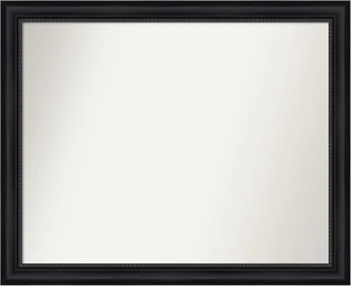 Miniatura 85 de Amanti Art Espejo personalizado, espejo de baño negro Astor, espejo de pared o espejo de tocador de baño sobre el fregadero (25 x 25 pulgadas)