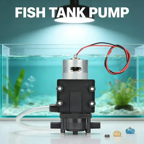 Miniatura 4 de Bomba de agua para pecera con motor cepillado DC 24 V, plásticos de ingeniería duraderos para fuente y sistema de circulación solar, alta presión