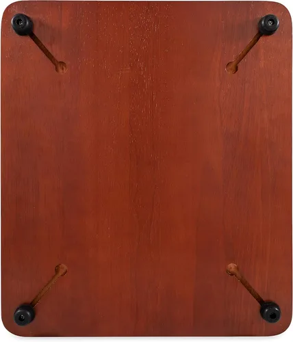 Miniatura 2 de Camco Cubierta para fregadero RV Oak Accents Cuenta con acabado brillante resistente, no tóxico, patas de goma ajustables y mide 13 x 15 pulgadas