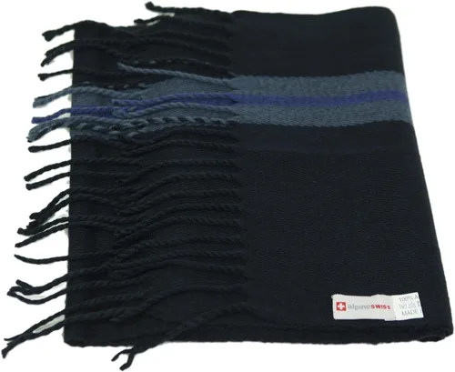 Miniatura 89 de Alpine Swiss Bufanda a cuadros para hombre, ultra suave, chal de invierno, cálido, ligero, para clima frío