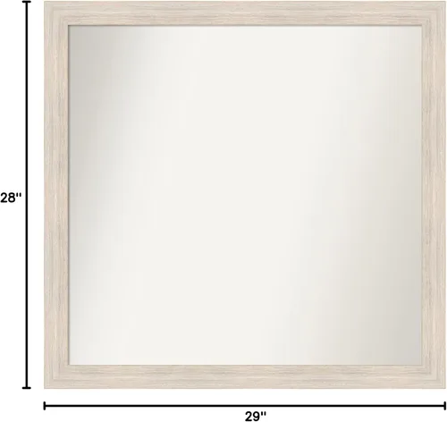 Miniatura 607 de Amanti Art Espejo personalizado, espejo estrecho de baño de oro blanco, espejo de pared o espejo de tocador de baño sobre el fregadero