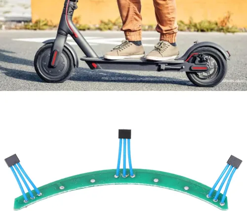 Miniatura 2 de WERI Scooter eléctrico Hall Sensor Junta Buena durabilidad Alta estabilidad Portátil Scooter eléctrico Hall Sensor para actualización