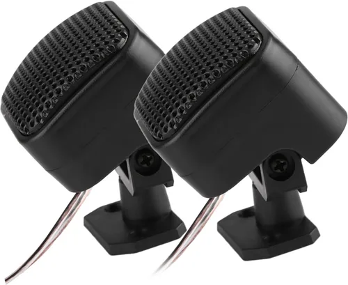 Miniatura 5 de Altavoces de coche o altavoces, Altavoces estéreo para coche, 1 par 12 V 500 W mini altavoz de coche o tweeters 7.874 in 98dB altavoz del automóvil