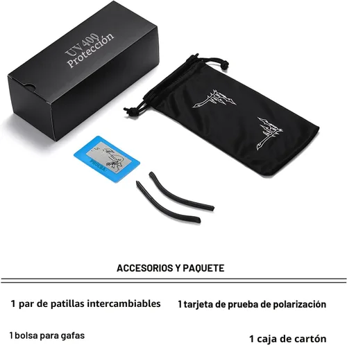 Miniatura 5 de FIXEROS Gafas de sol polarizadas de béisbol de dos tamaños para adultos y jóvenes, niños y niñas, UV400 para hombres y mujeres, gafas deportivas