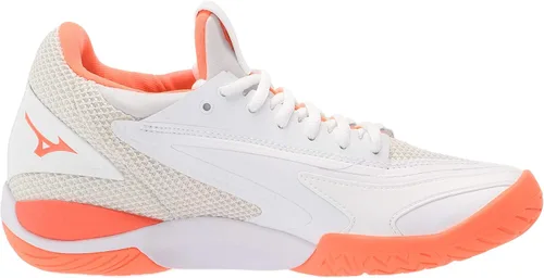Miniatura 6 de Mizuno Zapatillas de tenis Wave Impulse All Court para mujer Coral blanco-ardiente