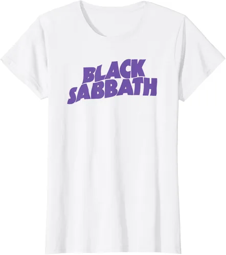 Miniatura 9 de Black Sabbath Camiseta con logotipo morado