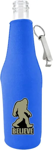 Miniatura 6 de Bigfoot Believe - Botella de cerveza con abridor (1, negro)