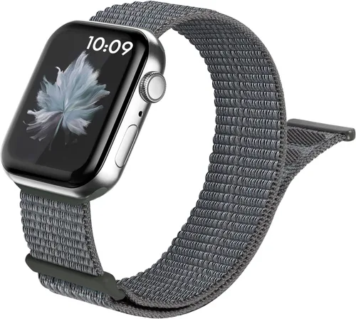 Miniatura 8 de Paquete de 15 correas deportivas de nailon compatibles con Apple Watch Band de 1.614 in 1.575 in 1.496 in 1.929 in 1.772 in 1.732 in 1.654 in