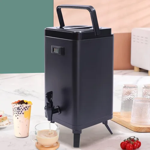 Dispensador de bebidas aislado de acero inoxidable 304, dispensador térmico de bebidas frías y calientes, dispensador de bebidas de 12 litros/3.17