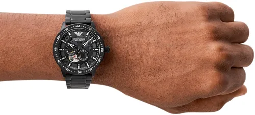 Miniatura 5 de Emporio Armani Mens Stainless Steel Watch with Chronograph or Three Hand Movement