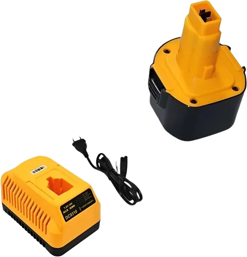 Miniatura 9 de 4800mAh Ni-MH Replacement Battery Compatible for Dewalt 9.6V Batteries DE9061 DE9062 DW9061 DW9062 DE9036 DW911 DW921 with Charger(9.6V-4800mAh-1PCS)
