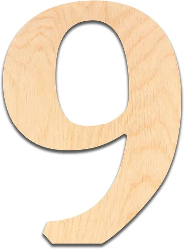 Miniatura 53 de Ampersand - Letras de madera de 6 pulgadas de alto, abedul báltico de 1/4 de pulgada de grosor, decoración de bricolaje pintable, letreros