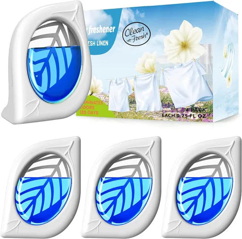 Miniatura 11 de Ambientador para el hogar, paquete de 4, manzana y canela, eliminador de olores para armarios de áreas pequeñas, baño, mascotas, olores fuertes