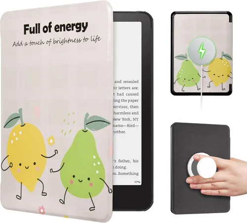 Miniatura 15 de CoBak Funda para Todos los Kindle Nuevos de 6 Pulgadas 2024 y 2022 (11ª Generación) - Cubierta Inteligente de Cuero PU, Suspensión y Activación