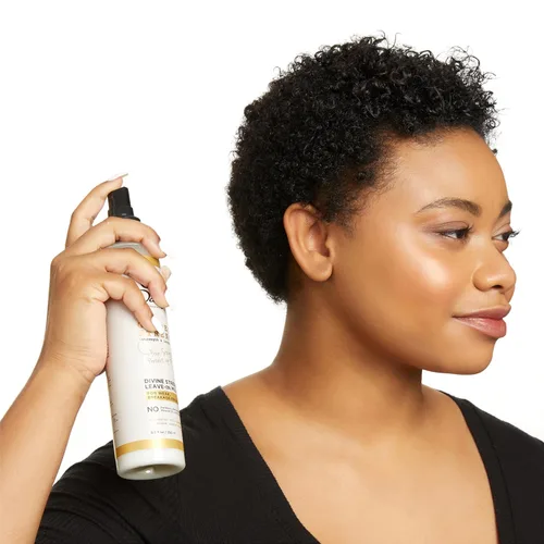 Miniatura 2 de Carol's Daughter Goddess Strength - Acondicionador sin enjuague para cabello rizado, natural, protector de calor hidratante con aceite de ricino, 11