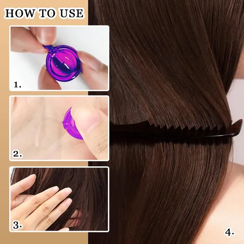 Miniatura 6 de Suero capilar de lavanda y suero de aloe vera para el cabello para mujeres, aceite hidratante para el cabello para peinar el cabello, acondicionador