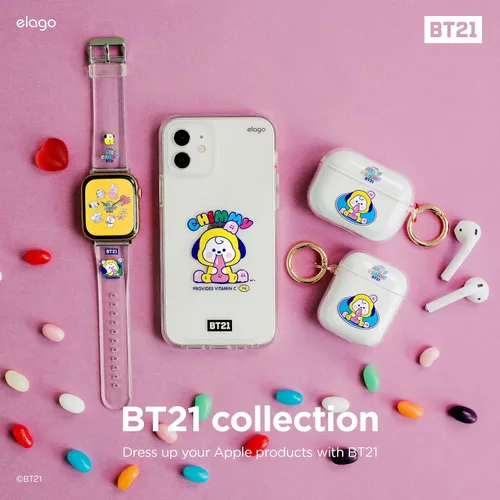 Miniatura 8 de elago Correa BT21 compatible con Apple Watch Series ULTRA/SE/9/8/7/6/SE/5/4/3/2/1 [producto oficial]