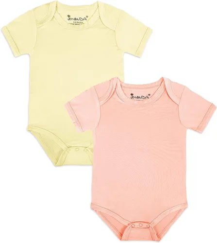 Miniatura 42 de Jimonda Body de rayón de bambú de manga corta para bebés, niños y niñas, trajes suaves para recién nacidos