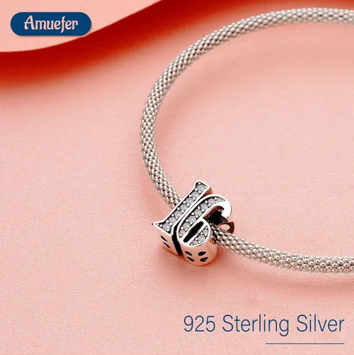 Miniatura 2 de Amuefer Dijes para pulseras de cumpleaños, amor, perro, enfermera, cámara, oro rosa, plata de ley 925, collares colgantes, regalos para mujeres