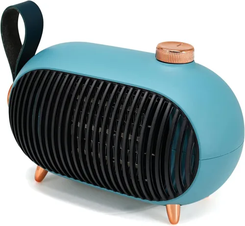 Mini calentador de espacio pequeño portátil para el hogar y la oficina, eficiencia energética con protección contra sobrecalentamiento, calentador
