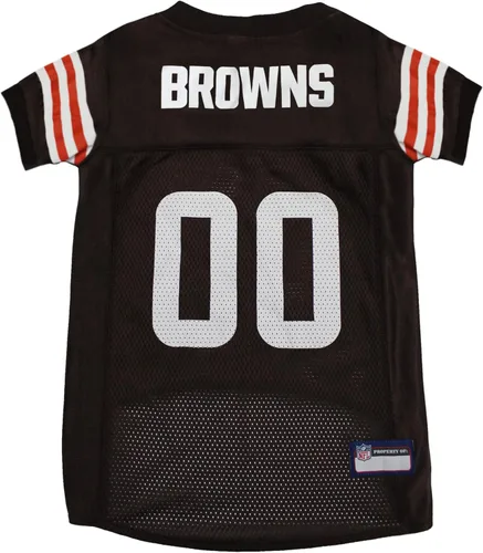 Miniatura 33 de Camiseta para perro de los New Orleans Saints, de la NFL, talla: L, el mejor atuendo de camiseta de fútbol americano para perros o gatos, con Santos
