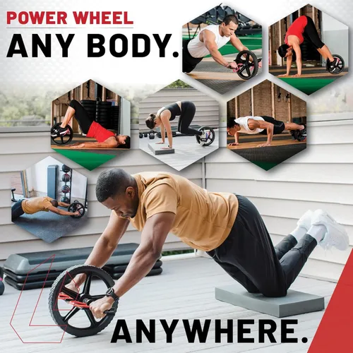 Miniatura 2 de Lifeline Rueda eléctrica para fitness funcional de cuerpo completo - Fortalece los abdominales, el núcleo, la parte inferior y la parte superior