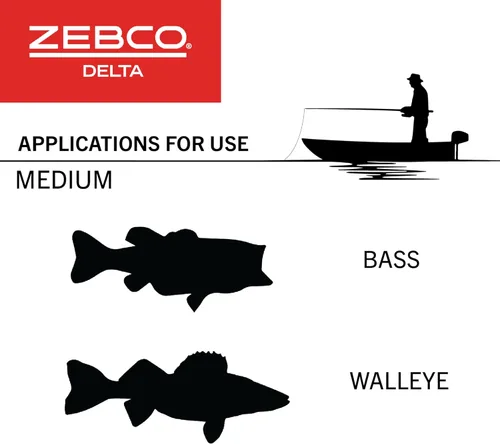 Miniatura 8 de Zebco Delta Spincast - Combo de carrete y caña de pescar, embrague instantáneo antirretroceso, recuperación cambiable a la derecha o izquierda
