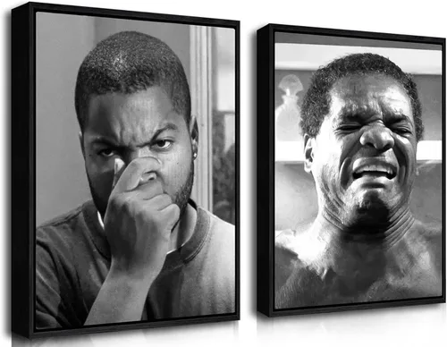 Miniatura 14 de Divertida Decoración de Pared de Baño Arte de Pared en Blanco y Negro - Pósteres de Películas Clásicas Impresión en Lienzo, Arte de Pared Divertido