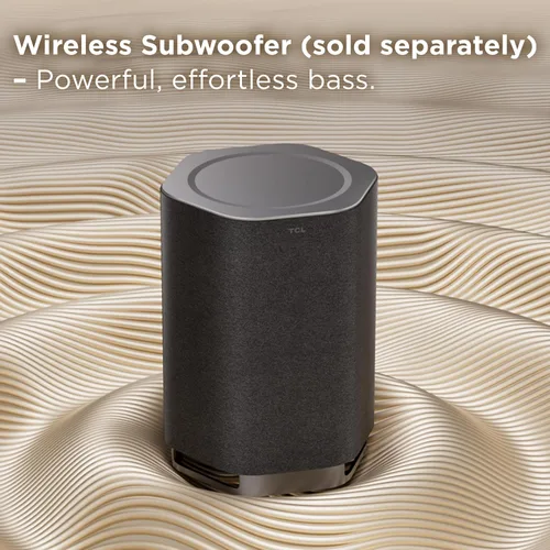 Miniatura 11 de TCL Z100 Altavoz inalámbrico de cine en casa con tecnología Dolby Atmos FlexConnect con transmisión de música Bluetooth, potencia de salida de 170