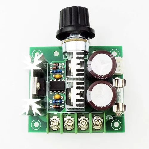 Miniatura 8 de Regulador de velocidad del motor de 12V-80V 30A DC PWM Regulador de velocidad variable Interruptor de gobernador CCM6DS-D con perilla de control