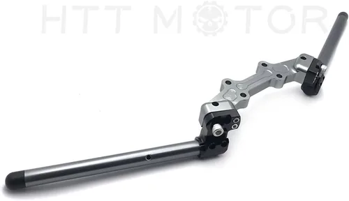 Miniatura 3 de HB-YMT07-A- Nuevo juego de manillar de placa adaptador de clip compatible con MT-07 FZ-07 2014-2017 gris