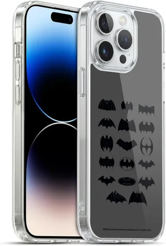 Miniatura 54 de Head Case Designs Funda de gel con licencia oficial de Batman DC Comics Bat Signal Logos [protección de grado militar] compatible con Apple iPhone 7