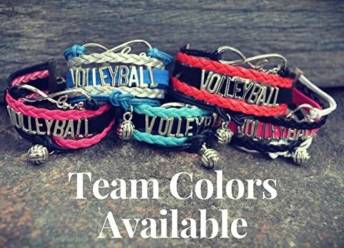 Miniatura 4 de Infinity Collection Pulsera de voleibol - Joyería de voleibol - Regalos de voleibol para jugadores