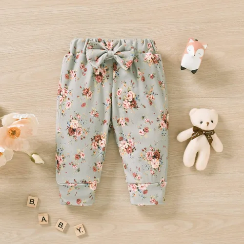 Miniatura 5 de Aalizzwell Conjunto de pantalones de canalé para bebés y niñas