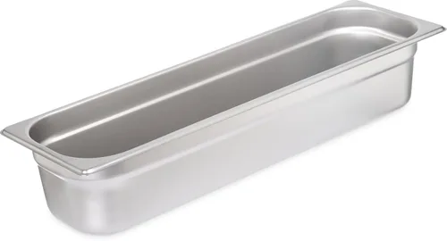 Miniatura 9 de Carlisle FoodService Products Durapan - Sartén larga de vapor para catering, hoteles y restaurantes, acero inoxidable, 1/2 tamaño 2.5 pulgadas