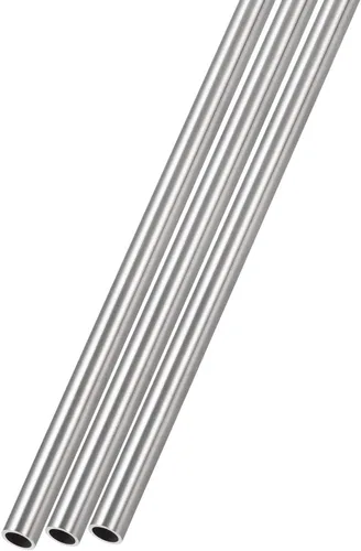 Miniatura 37 de METALLIXITY Tubo de acero inoxidable 304 (0.276 in de diámetro exterior x 0.031 in de alto x 11.811 in de largo) 3 piezas, tubo recto, para muebles